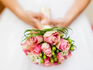 Wedding ceremony moment